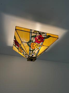 Tiffany plafondlamp Valencia Loose 96