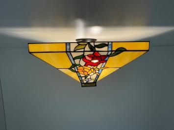 Tiffany plafondlamp Valencia Loose 96