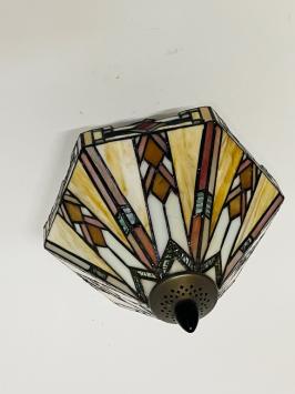 Tiffany plafondlamp Wyber 2596