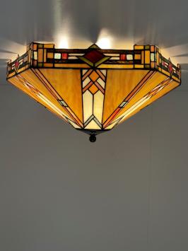 Tiffany plafondlamp Wyber 58 / 80