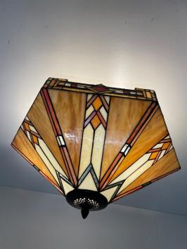 Tiffany plafondlamp Wyber 58 Flow