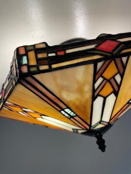 Tiffany plafondlamp Wyber Loose