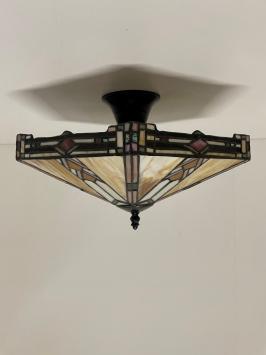 Tiffany plafondlamp Wyber Loose