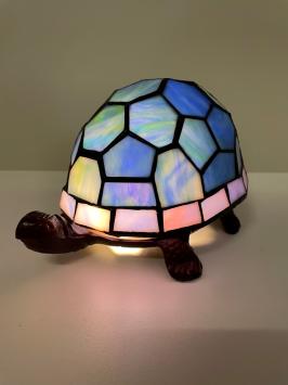 Tiffany Schildpad Blauw