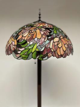 Tiffany Vloerlamp Ø50cm Peony Base