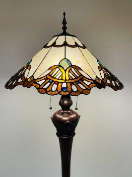 Tiffany vloerlamp Elba 50 De Luxe