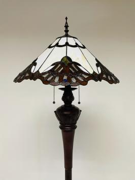 Tiffany vloerlamp Elba 50 De Luxe