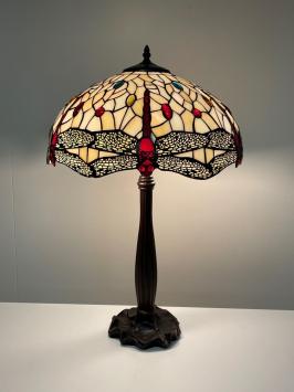 Tiffany tafellamp 40cm Dragonfly P6