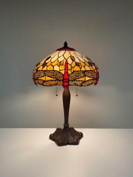 Tiffany tafellamp Dragonfly 40-5791