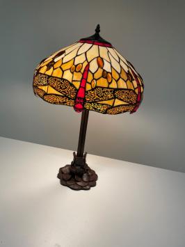 Tiffany tafellamp Dragonfly 40  P3  - 1101 tiffanylamp