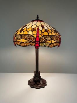 Tiffany tafellamp Dragonfly 40  P3  - 1101 tiffanylamp