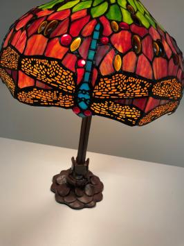 Tiffany tafellamp Dragonfly 40  P3   - 9201 tiffanylamp