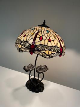 Tiffany tafellamp Dragonfly  P19 - 1634  tiffanylamp