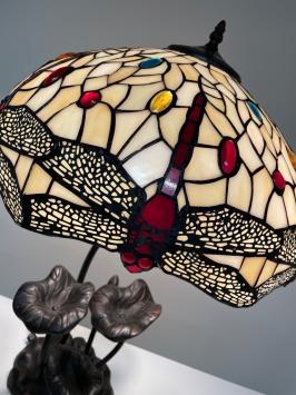 Tiffany tafellamp Dragonfly  P19 - 1634  tiffanylamp