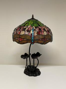 Tiffany tafellamp Dragonfly  P19 - 9201  tiffanylamp