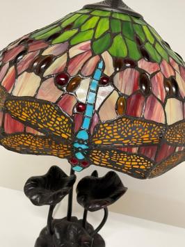 Tiffany tafellamp Dragonfly  P19 - 9201  tiffanylamp