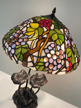 Tiffany tafellamp Gibraltar  P19   tiffanylamp