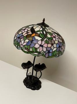 Tiffany tafellamp Hummingbird  P19      tiffanylamp