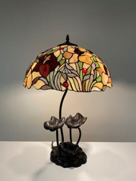 Tiffany tafellamp Italy  P19    tiffanylamp