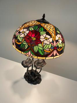 Tiffany tafellamp Madeira  P19   tiffanylamp