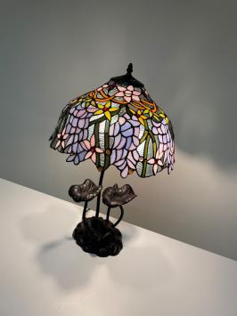 Tiffany tafellamp Malaga  P19tiffanylamp