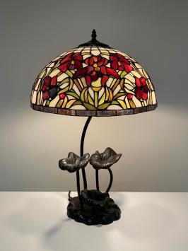 Tiffany tafellamp Malta  P19    tiffanylamp