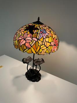 Tiffany tafellamp Monaco  P19   tiffanylamp