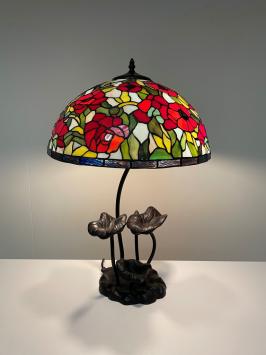 Tiffany tafellamp Rosas  P19     tiffanylamp