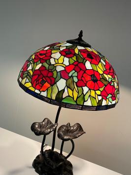 Tiffany tafellamp Rosas  P19     tiffanylamp