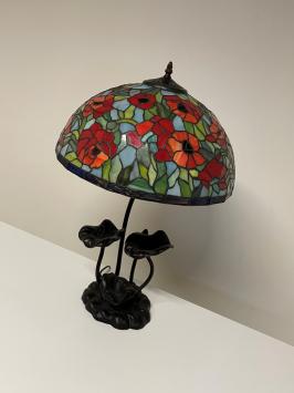 Tiffany tafellamp Rosas  P19     tiffanylamp