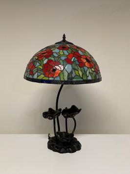 Tiffany tafellamp Rosas  P19     tiffanylamp