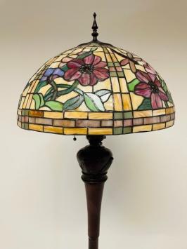 Tiffany vloerlamp Alabama 50 De Luxe