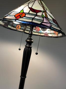 Tiffany vloerlamp Calla 405951