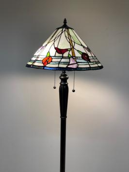 Tiffany vloerlamp Calla 405951