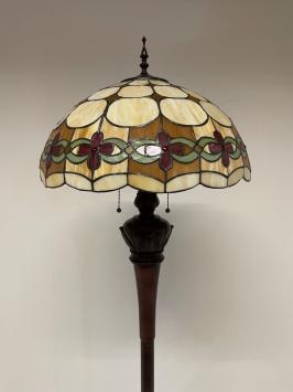 Tiffany vloerlamp Cherry 50 De Luxe