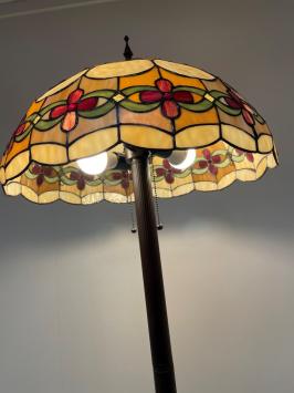 Tiffany vloerlamp Cherry 50 Straight