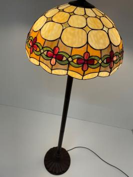 Tiffany vloerlamp Cherry 50 Straight