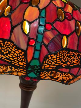 Tiffany vloerlamp Dragonfly 51 Deluxe