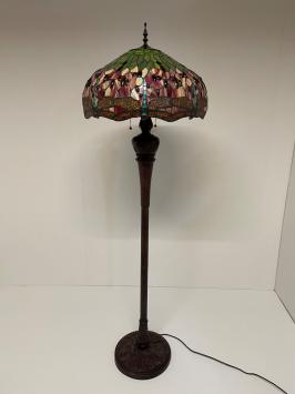 Tiffany vloerlamp Dragonfly 51 Deluxe