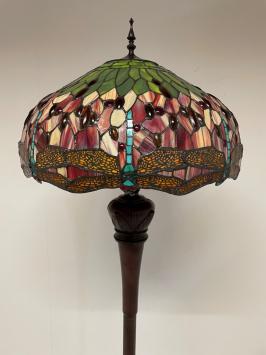 Tiffany vloerlamp Dragonfly 51 Deluxe