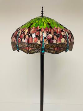 Tiffany vloerlamp Dragonfly  51 Straight