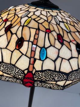 Tiffany vloerlamp Dragonfly 55 - Straigt