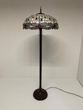 Tiffany vloerlamp Dragonfly 55 - Straigt