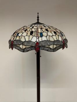 Tiffany vloerlamp Dragonfly 55 - Straigt