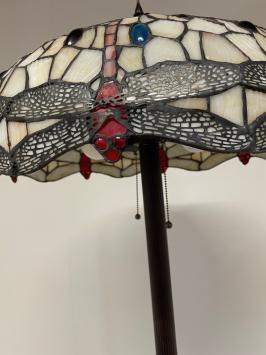 Tiffany vloerlamp Dragonfly 55 - Straigt