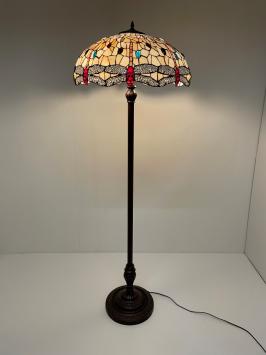 Tiffany vloerlamp Dragonfly 55cm - F2