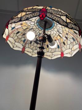 Tiffany vloerlamp Dragonfly 55cm - F2