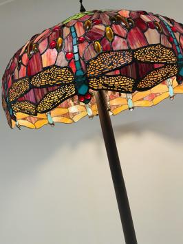 Tiffany vloerlamp  Dragonfly 60cm - 9454