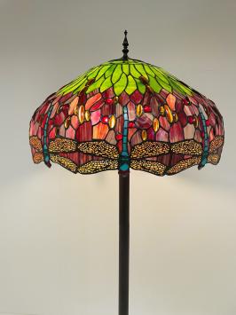 Tiffany vloerlamp  Dragonfly 60cm - 9454