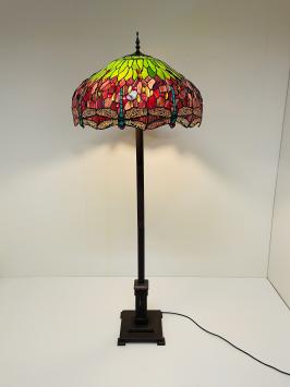 Tiffany Vloerlamp Dragonfly 60cm Base